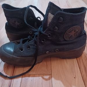 Converse Chuck Taylor All Star Lift Platform Canvas Sz 8